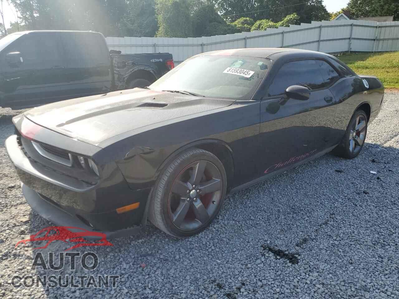 DODGE CHALLENGER 2012 - 2C3CDYAG0CH275464