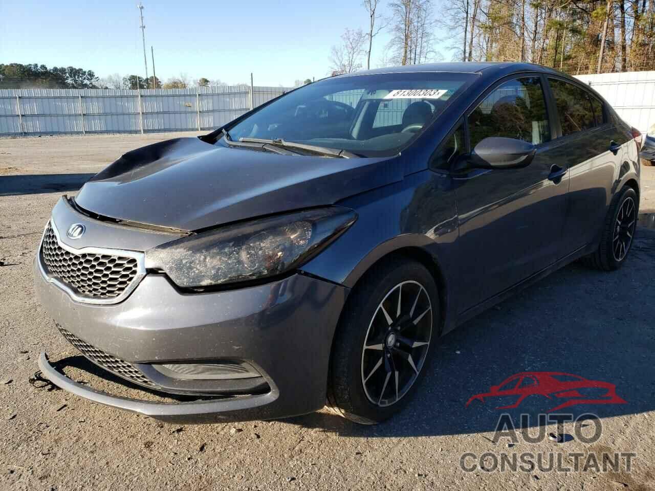 KIA FORTE 2016 - KNAFK4A64G5487535