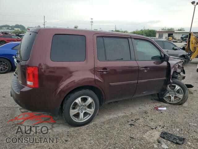 HONDA PILOT 2013 - 5FNYF4H58DB042948