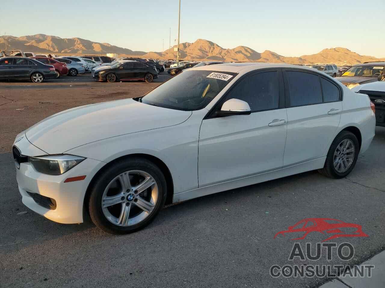 BMW 3 SERIES 2015 - WBA3B1C5XFK141124