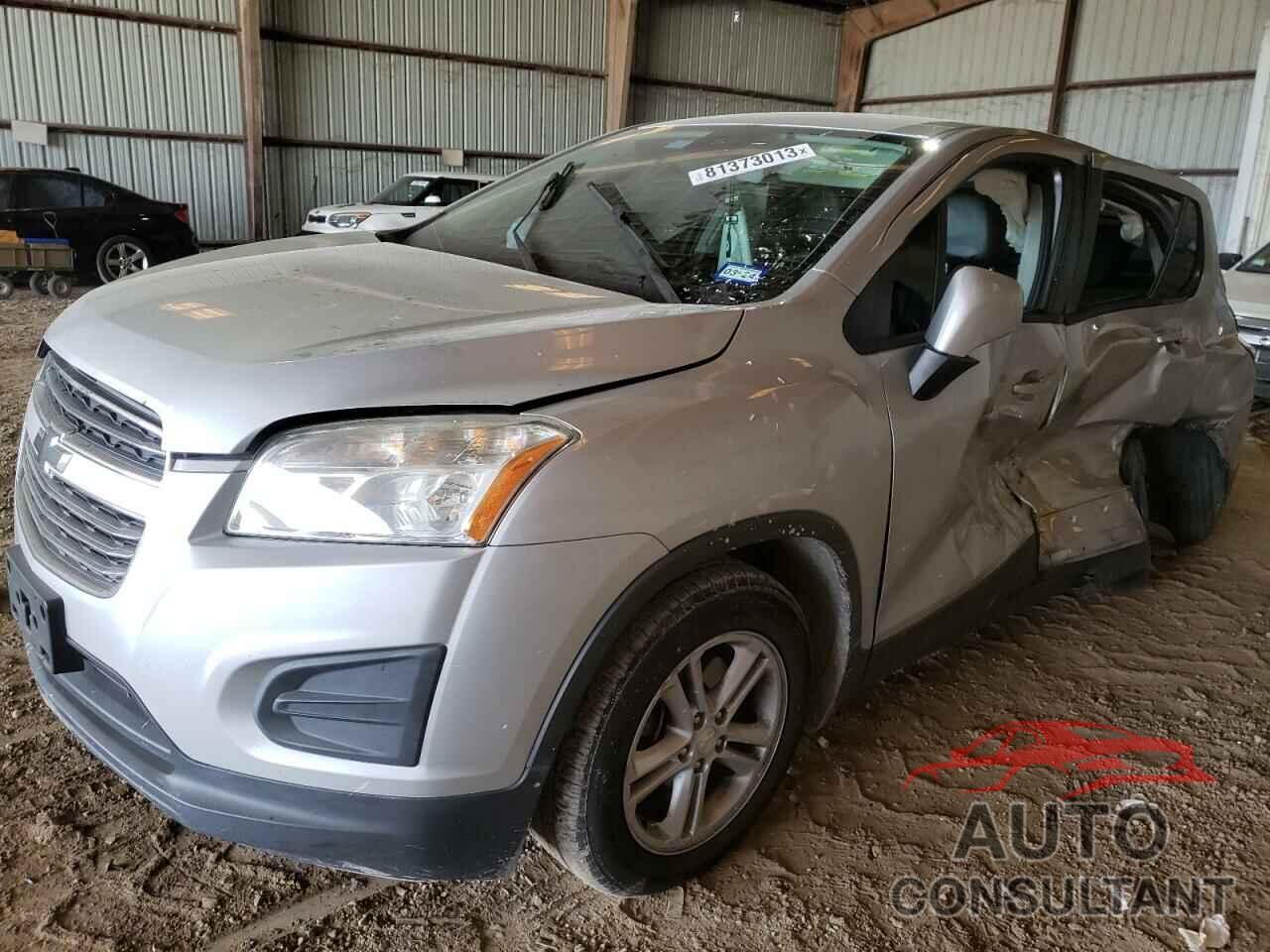 CHEVROLET TRAX 2016 - 3GNCJKSB2GL259520