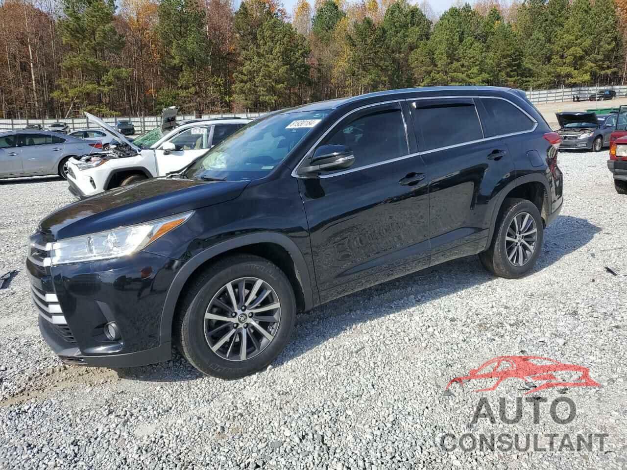 TOYOTA HIGHLANDER 2017 - 5TDKZRFHXHS206788