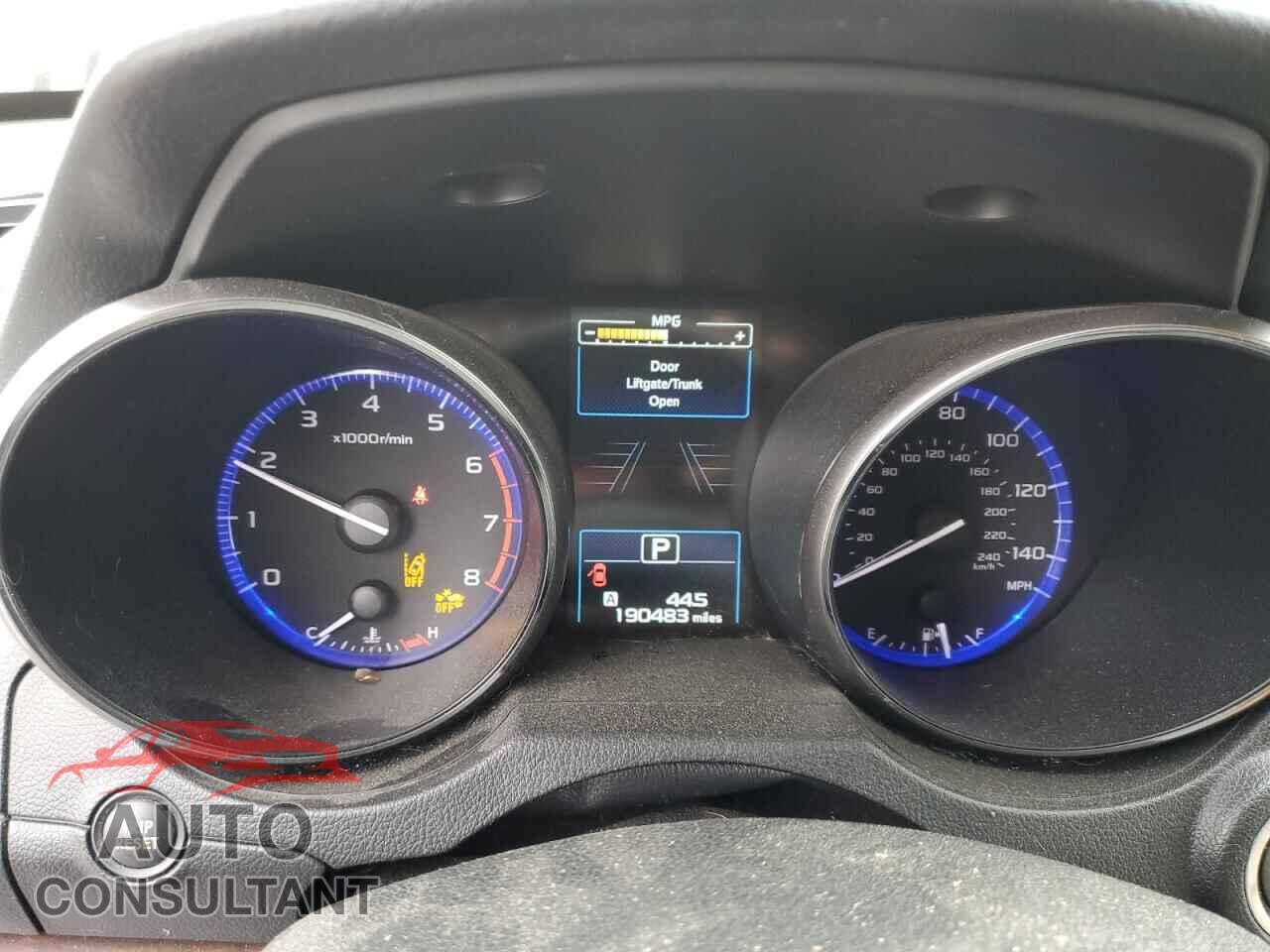 SUBARU OUTBACK 2015 - 4S4BSBNC7F3279936