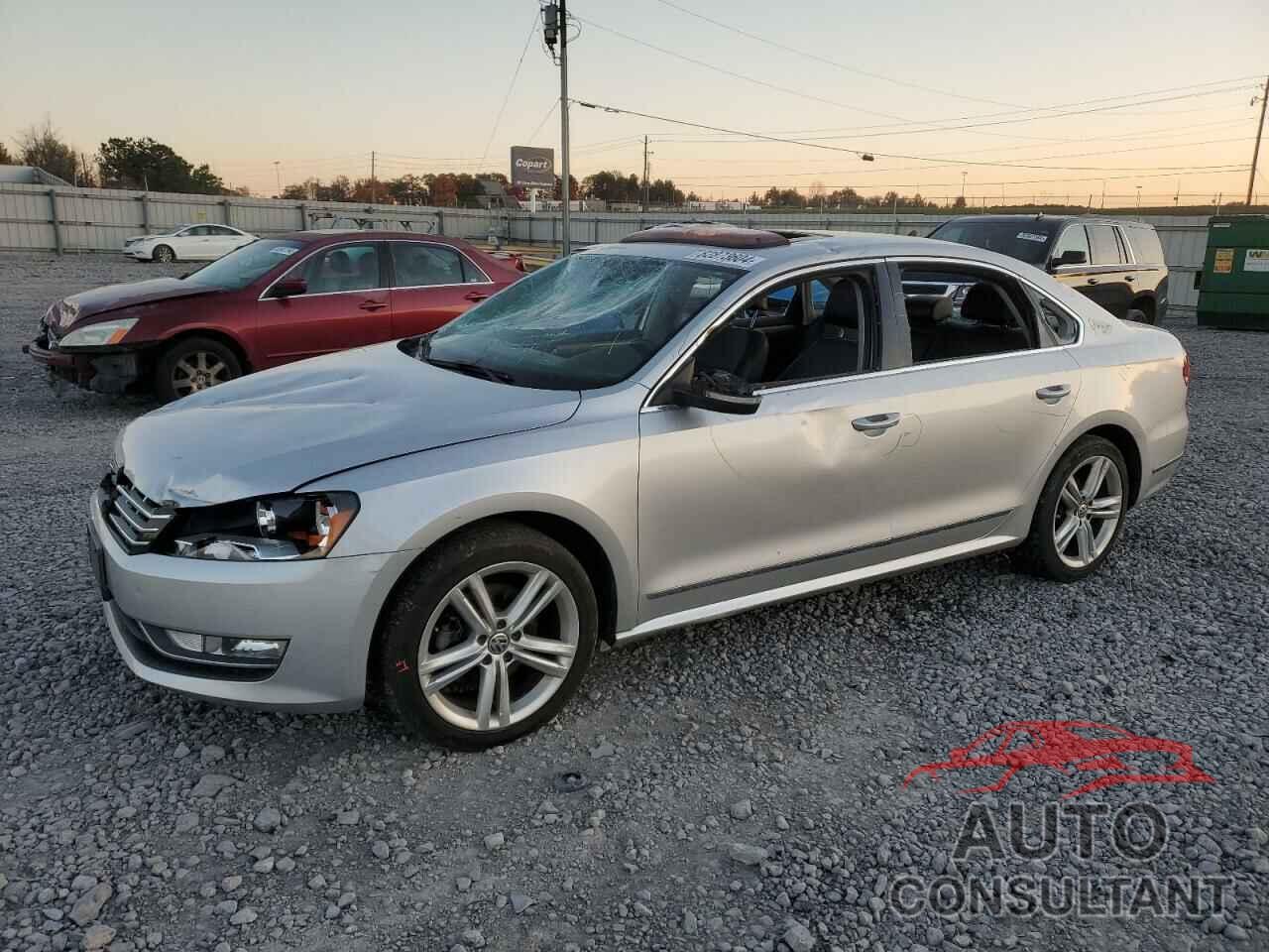 VOLKSWAGEN PASSAT 2014 - 1VWBN7A34EC091093