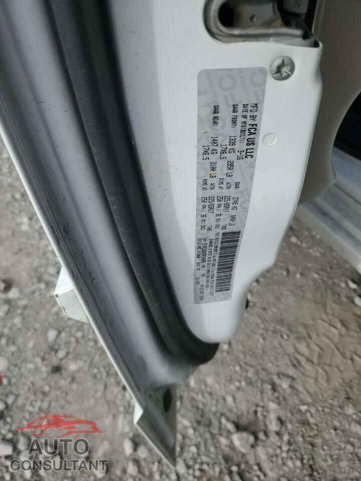 DODGE CARAVAN 2016 - 2C4RDGBGXGR340982