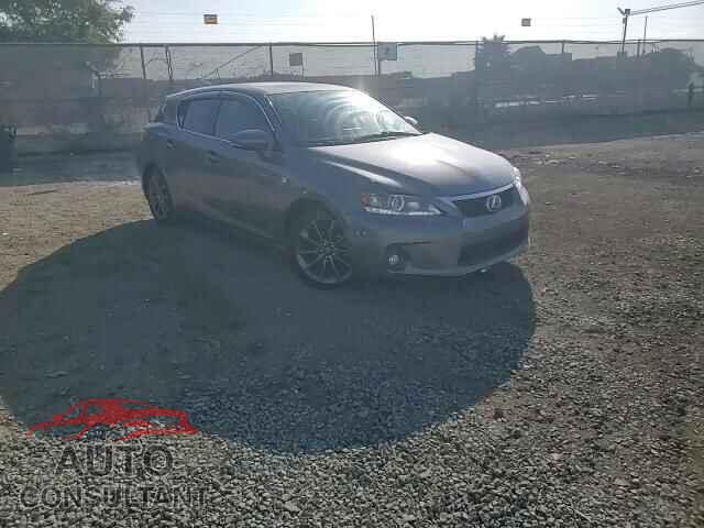 LEXUS CT 200 2013 - JTHKD5BH7D2168188