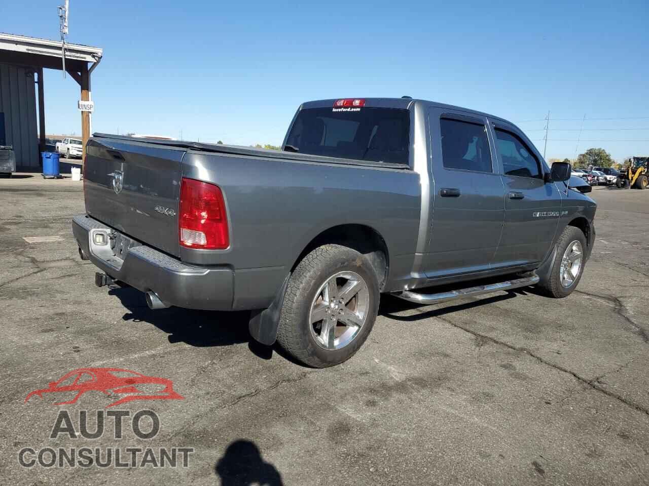 DODGE RAM 1500 2012 - 1C6RD7KT7CS142423