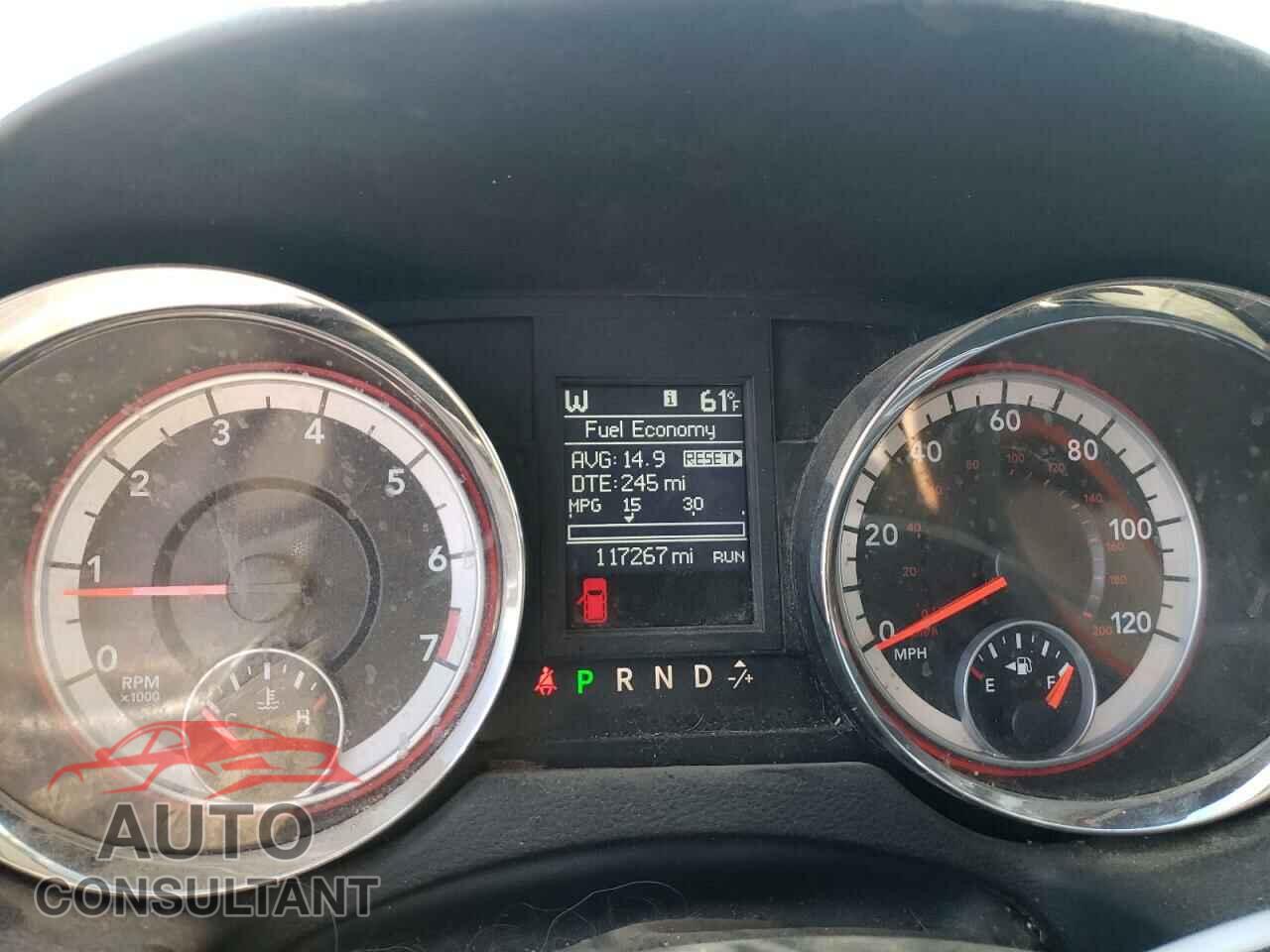 DODGE CARAVAN 2012 - 2C4RDGDG2CR173900