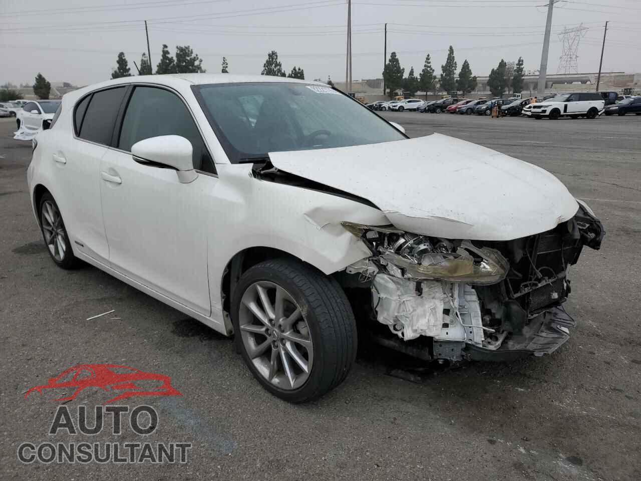 LEXUS CT 200 2012 - JTHKD5BH3C2112165