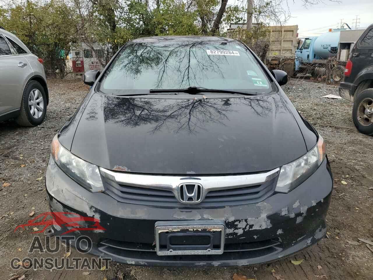 HONDA CIVIC 2012 - 19XFB2F58CE316230