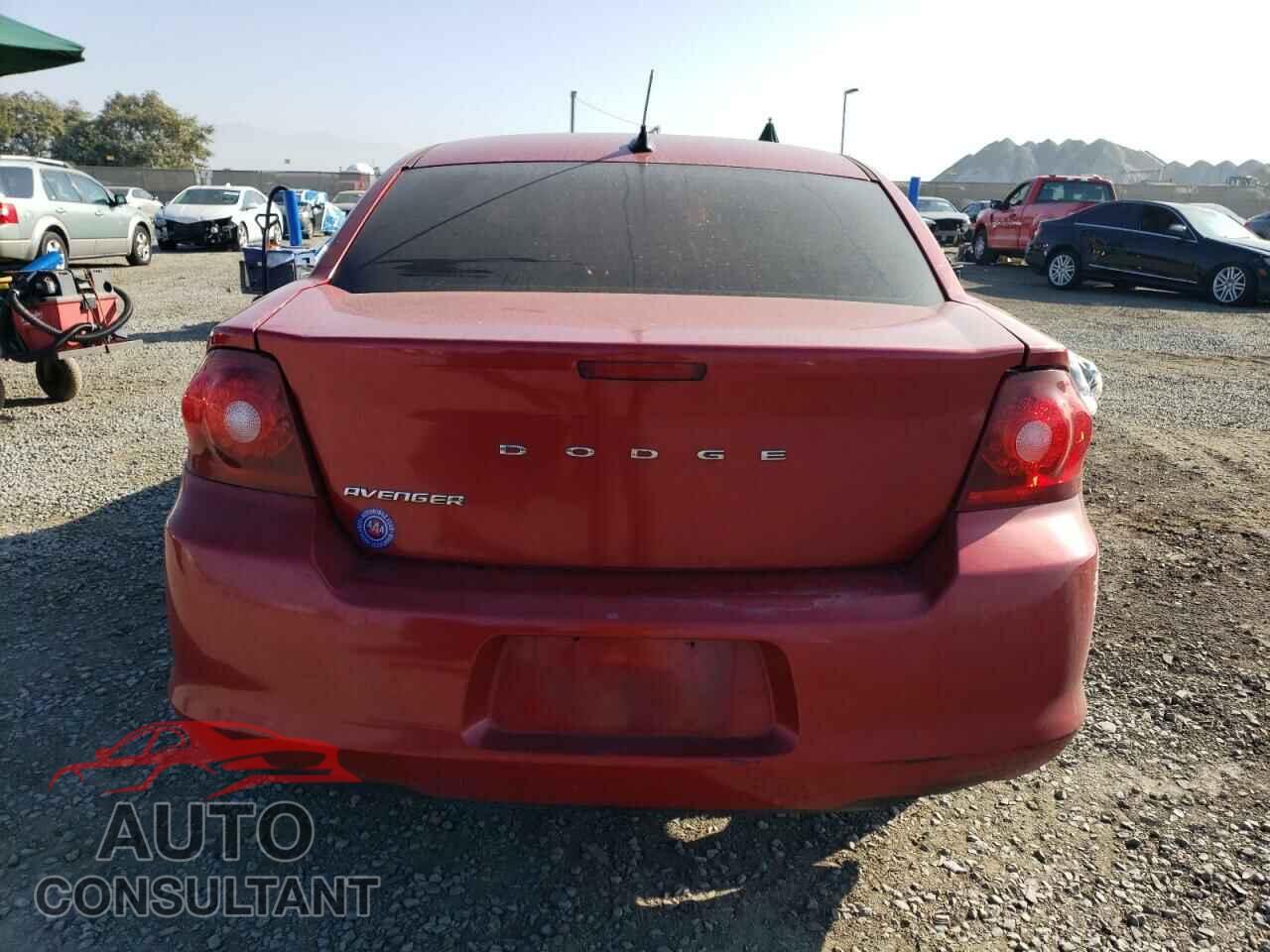 DODGE AVENGER 2013 - 1C3CDZAB9DN664686