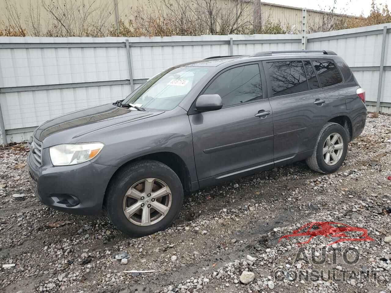 TOYOTA HIGHLANDER 2010 - 5TDZA3EH6AS002483