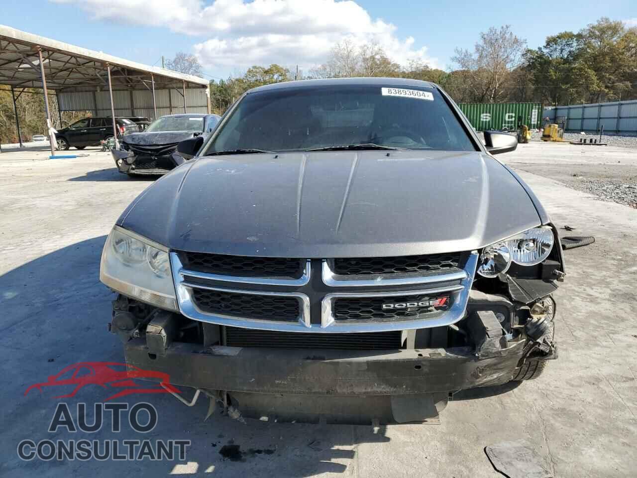 DODGE AVENGER 2013 - 1C3CDZAB5DN596743