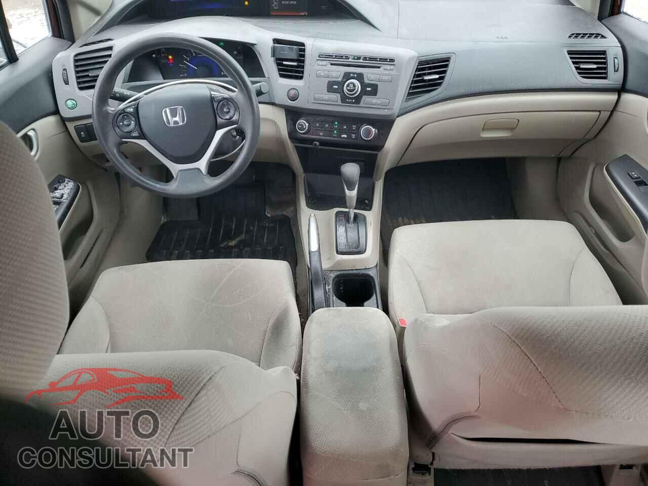 HONDA CIVIC 2012 - 19XFB2F52CE105122