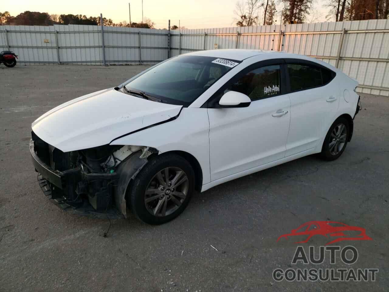 HYUNDAI ELANTRA 2017 - KMHD84LF9HU088080