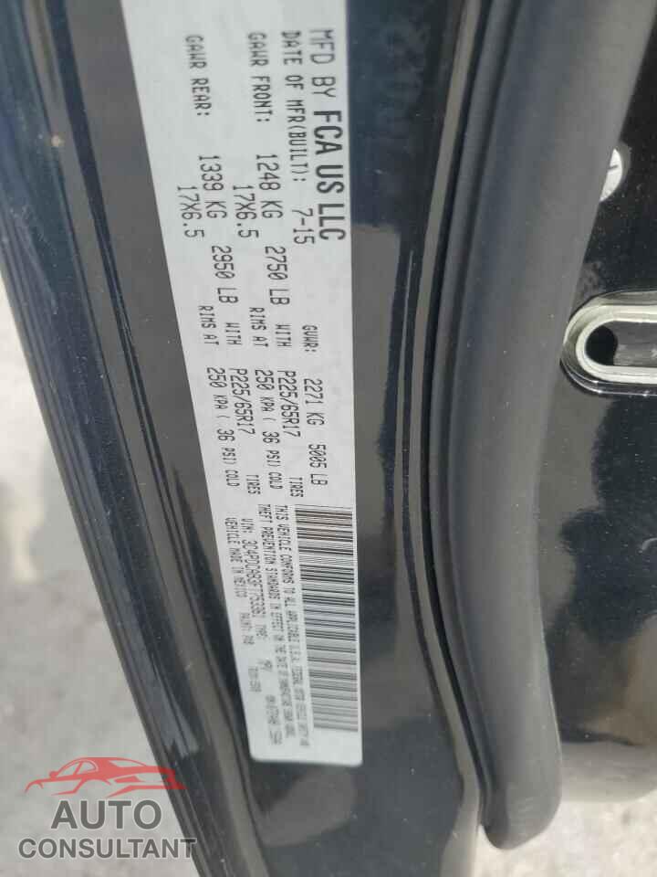 DODGE JOURNEY 2015 - 3C4PDCAB3FT753361