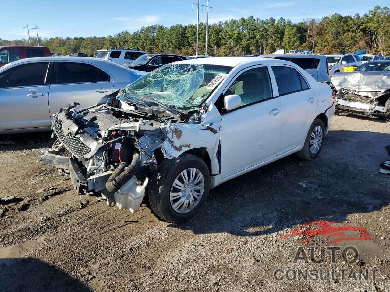 TOYOTA COROLLA 2009 - 1NXBU40E99Z140484