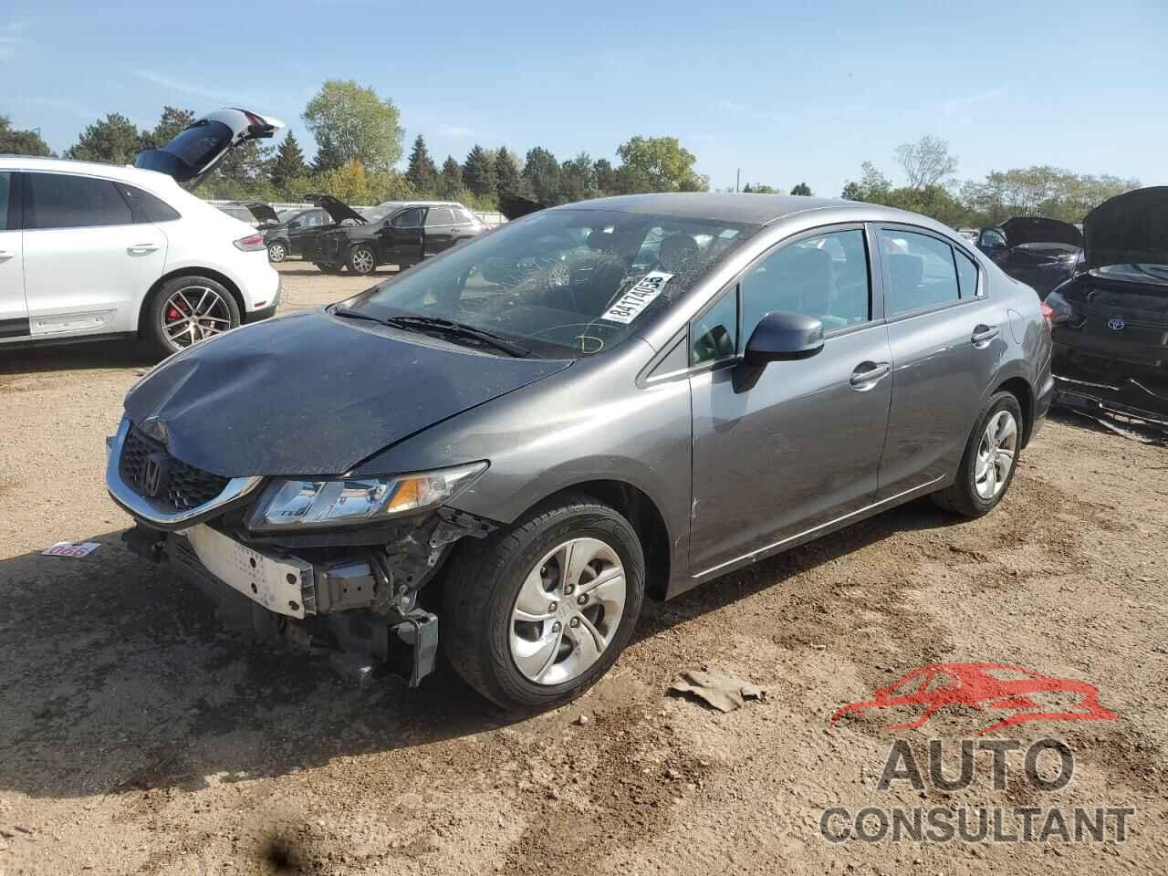 HONDA CIVIC 2013 - 19XFB2F53DE091345