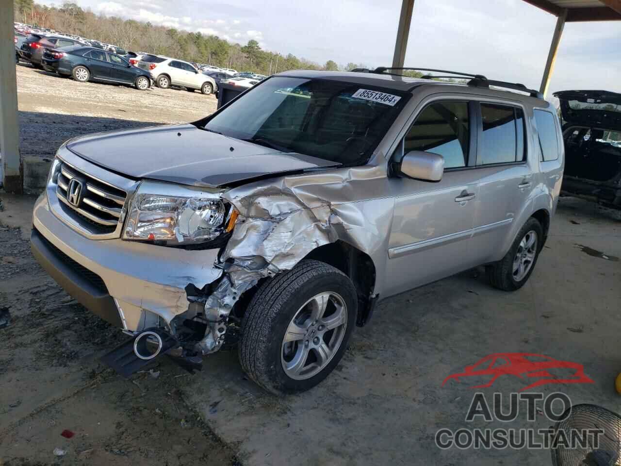 HONDA PILOT 2012 - 5FNYF3H53CB027301