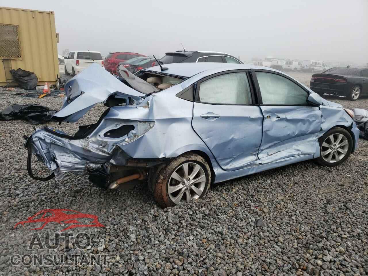 HYUNDAI ACCENT 2012 - KMHCU4AE7CU239380