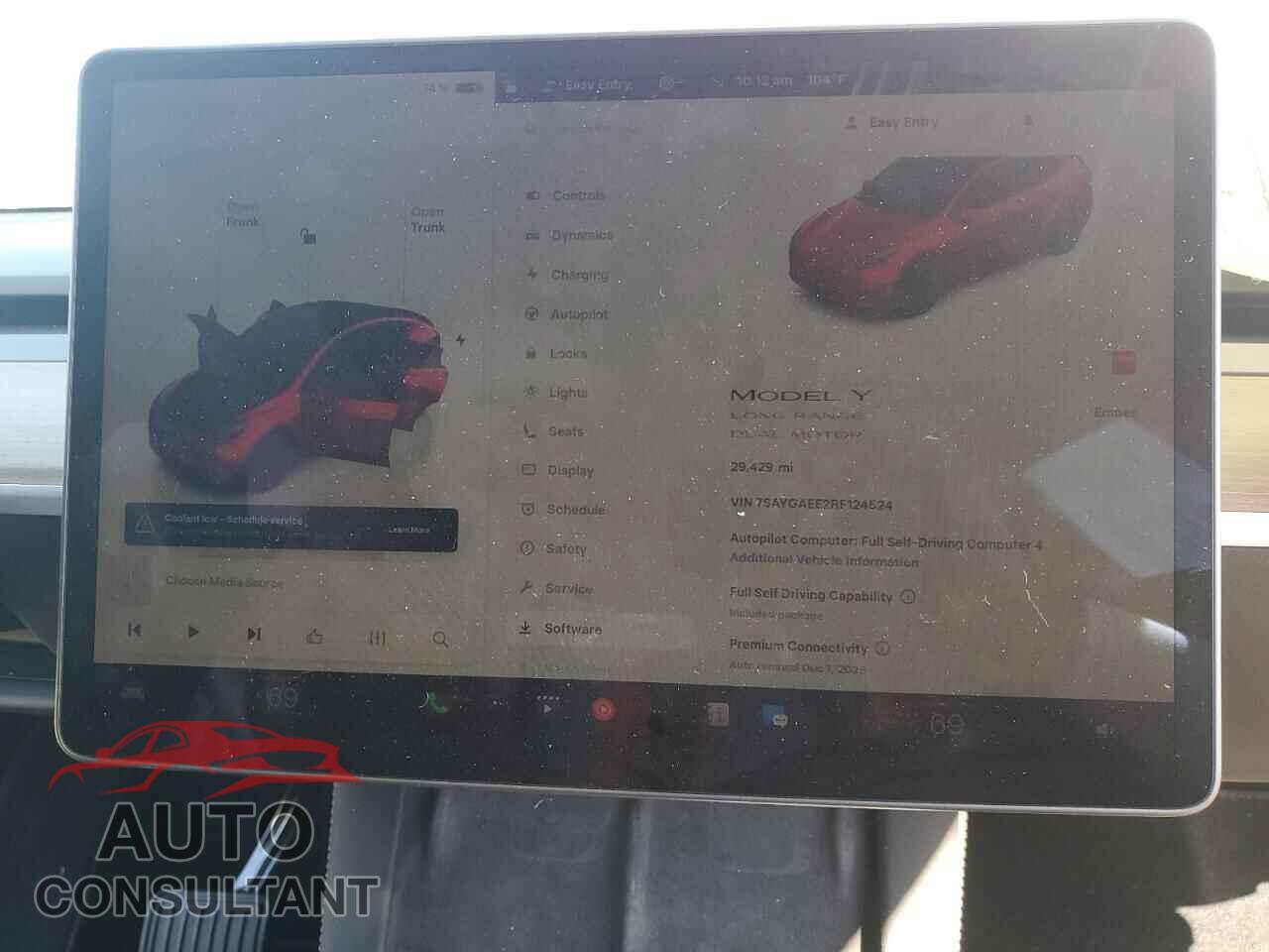 TESLA MODEL Y 2024 - 7SAYGAEE2RF124524