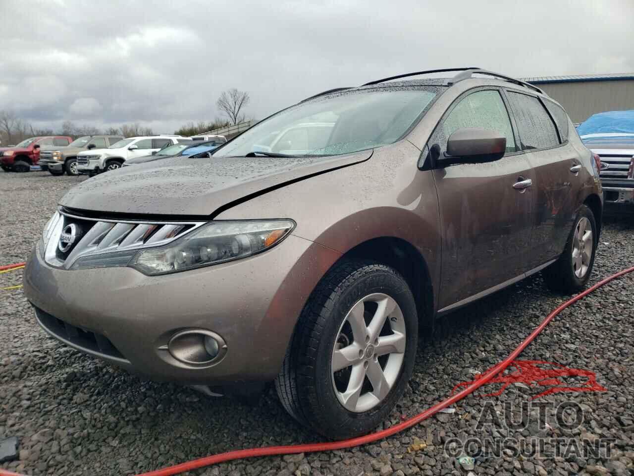 NISSAN MURANO 2010 - JN8AZ1MU5AW001287