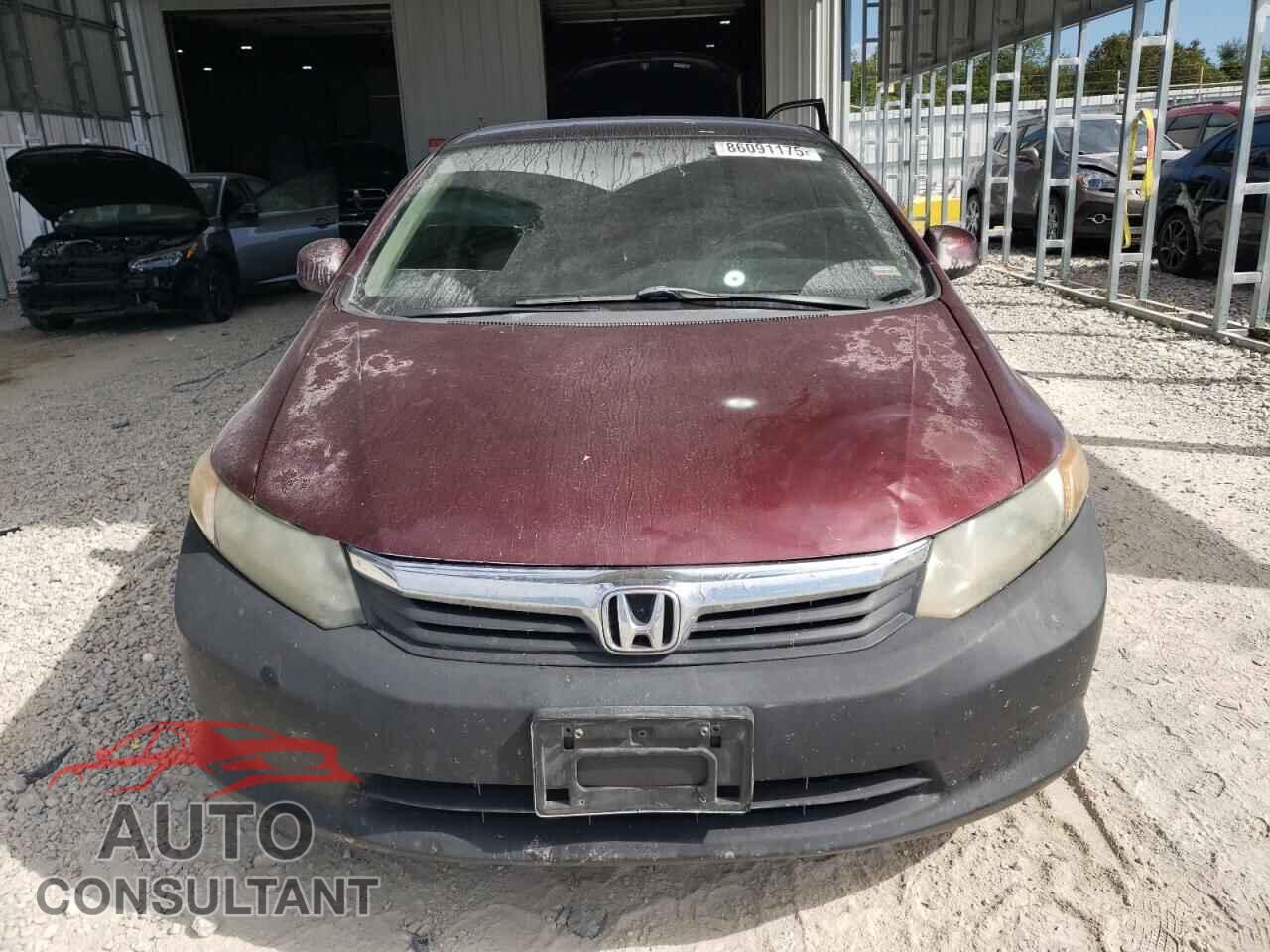 HONDA CIVIC 2012 - 2HGFB2F50CH550805