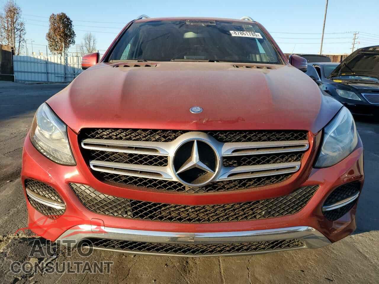 MERCEDES-BENZ GLE-CLASS 2016 - 4JGDA5JB4GA779284