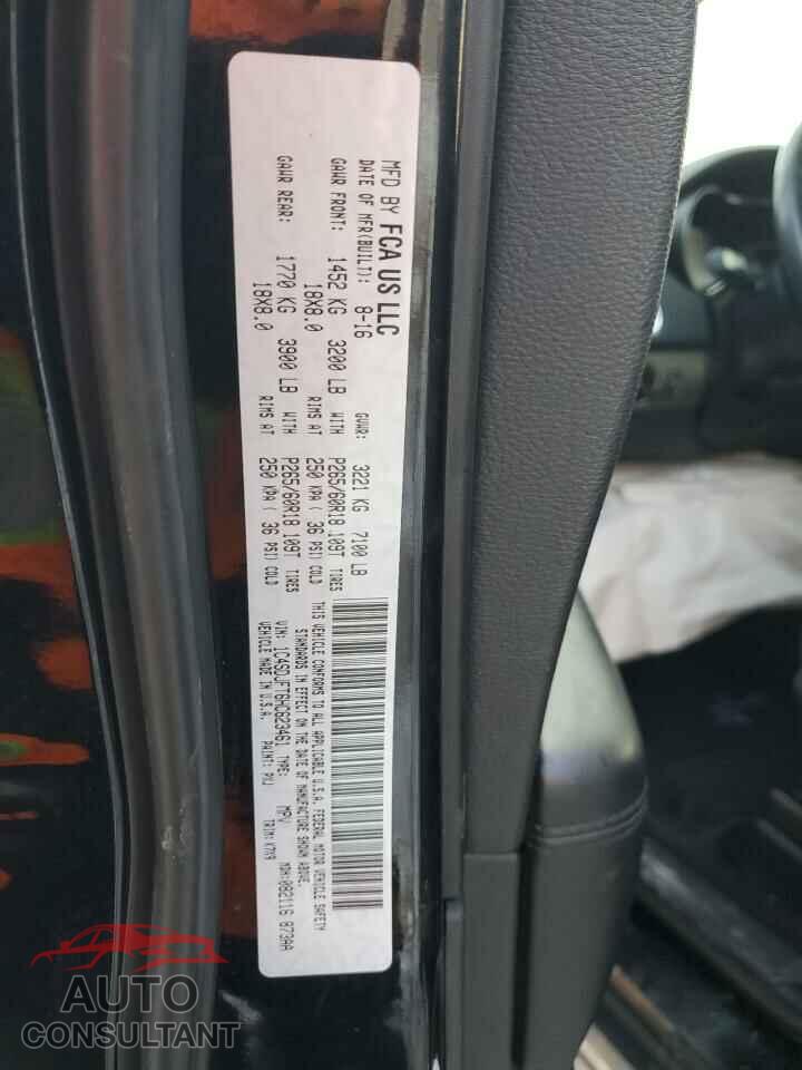 DODGE DURANGO 2017 - 1C4SDJFT6HC623461