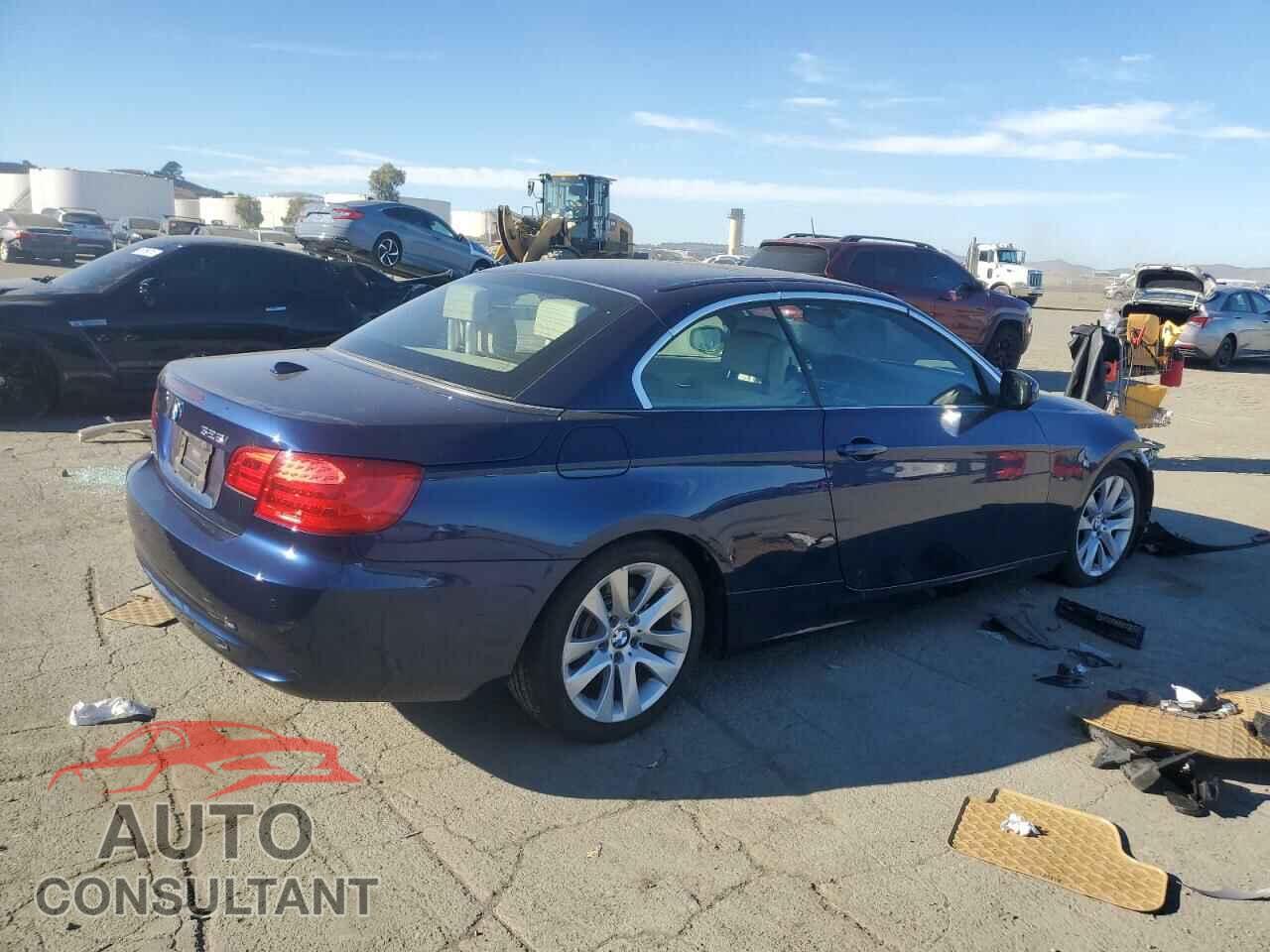 BMW 3 SERIES 2013 - WBADW7C58DE732477