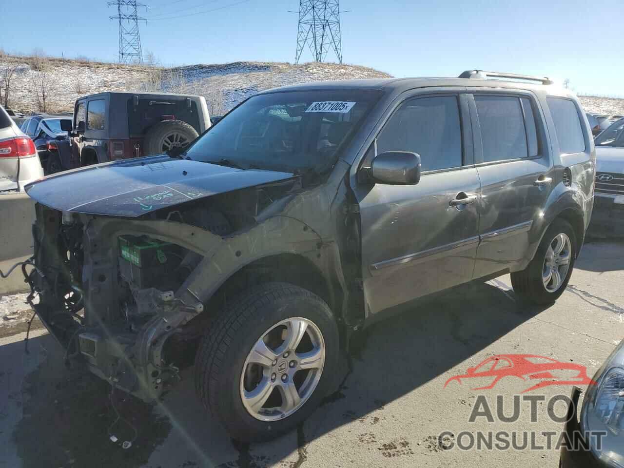 HONDA PILOT 2012 - 5FNYF4H46CB071984