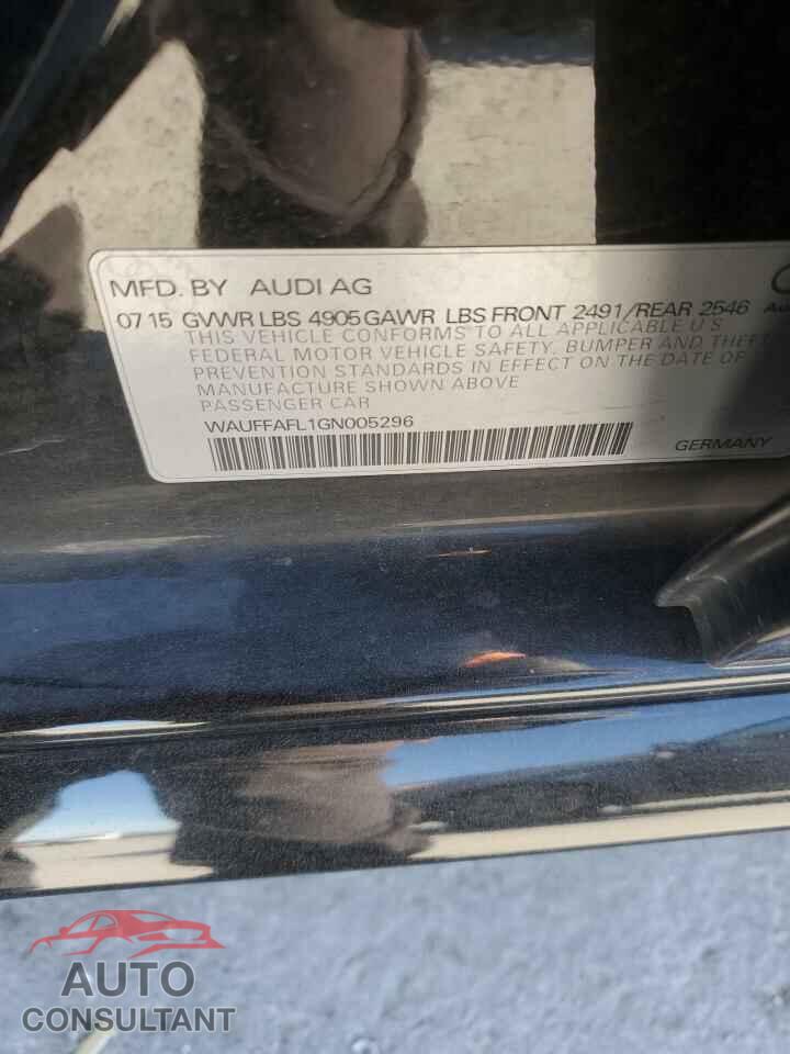 AUDI A4 2016 - WAUFFAFL1GN005296