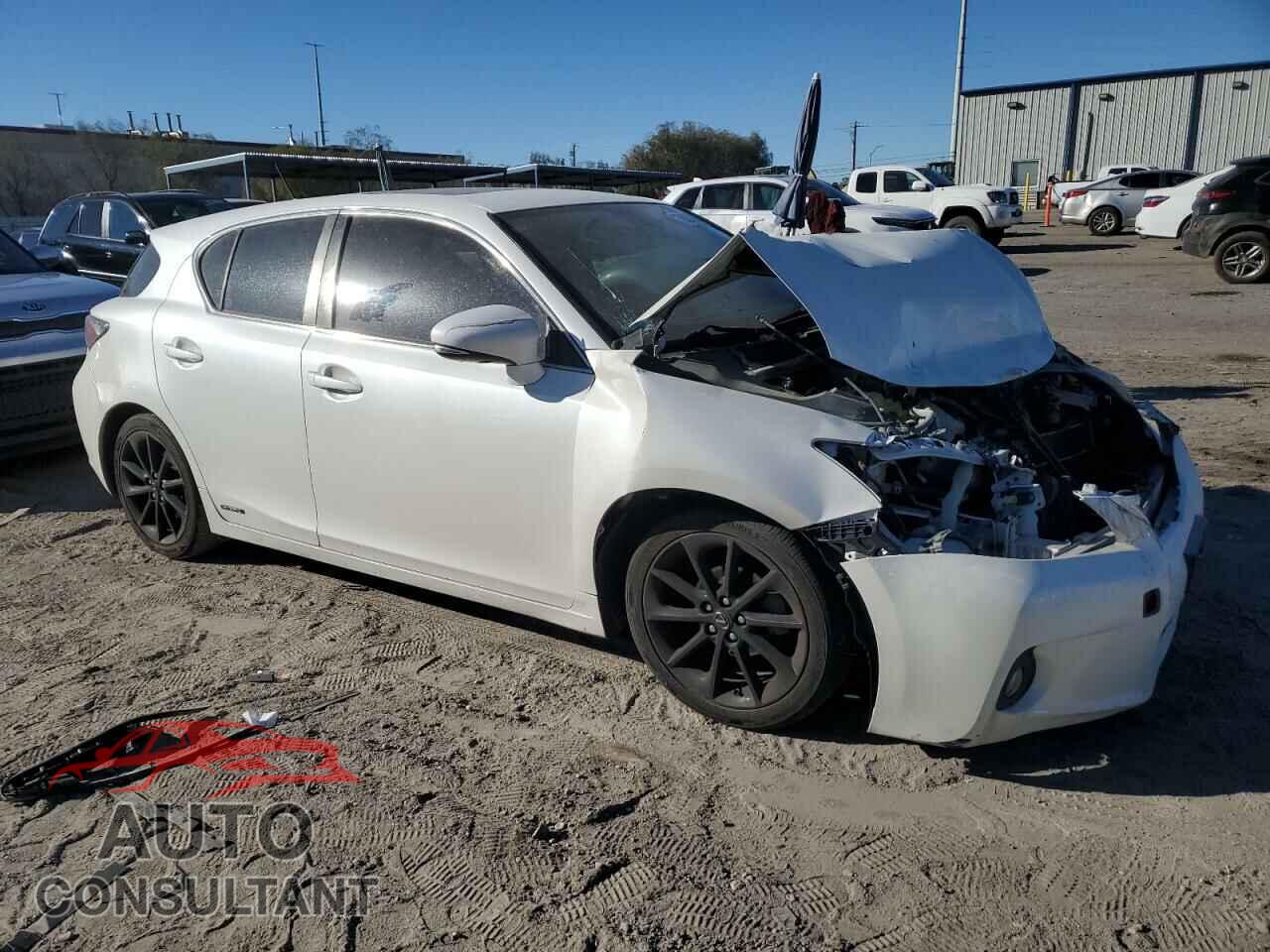 LEXUS CT 200 2012 - JTHKD5BH9C2077485