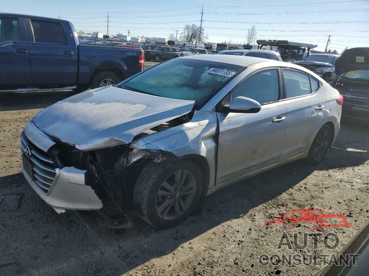 HYUNDAI ELANTRA 2018 - 5NPD84LF8JH221450