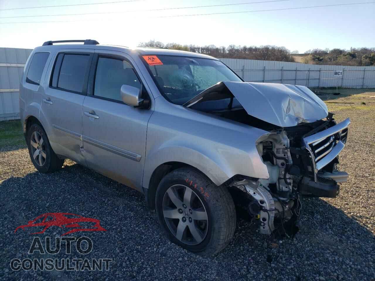 HONDA PILOT 2012 - 5FNYF3H96CB019700