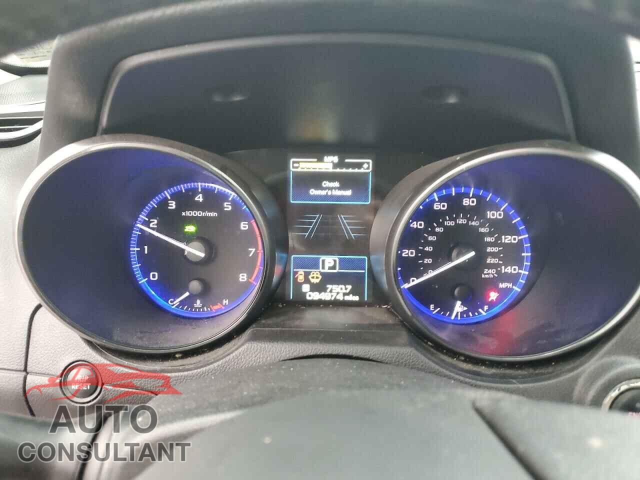 SUBARU OUTBACK 2017 - 4S4BSANC2H3256464