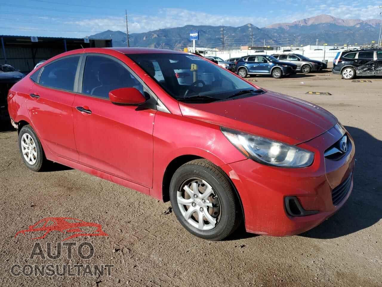 HYUNDAI ACCENT 2012 - KMHCT4AE3CU039745