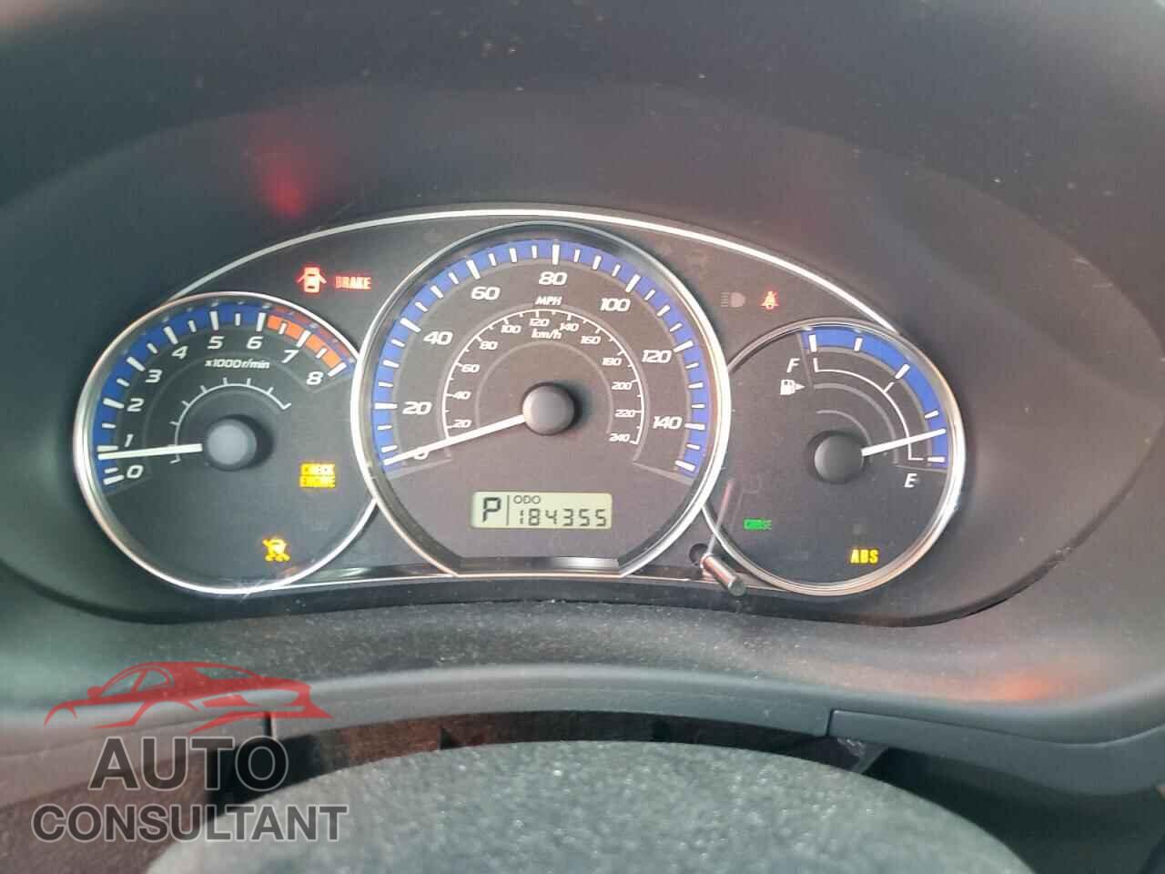 SUBARU FORESTER 2010 - JF2SH6CC2AH790108