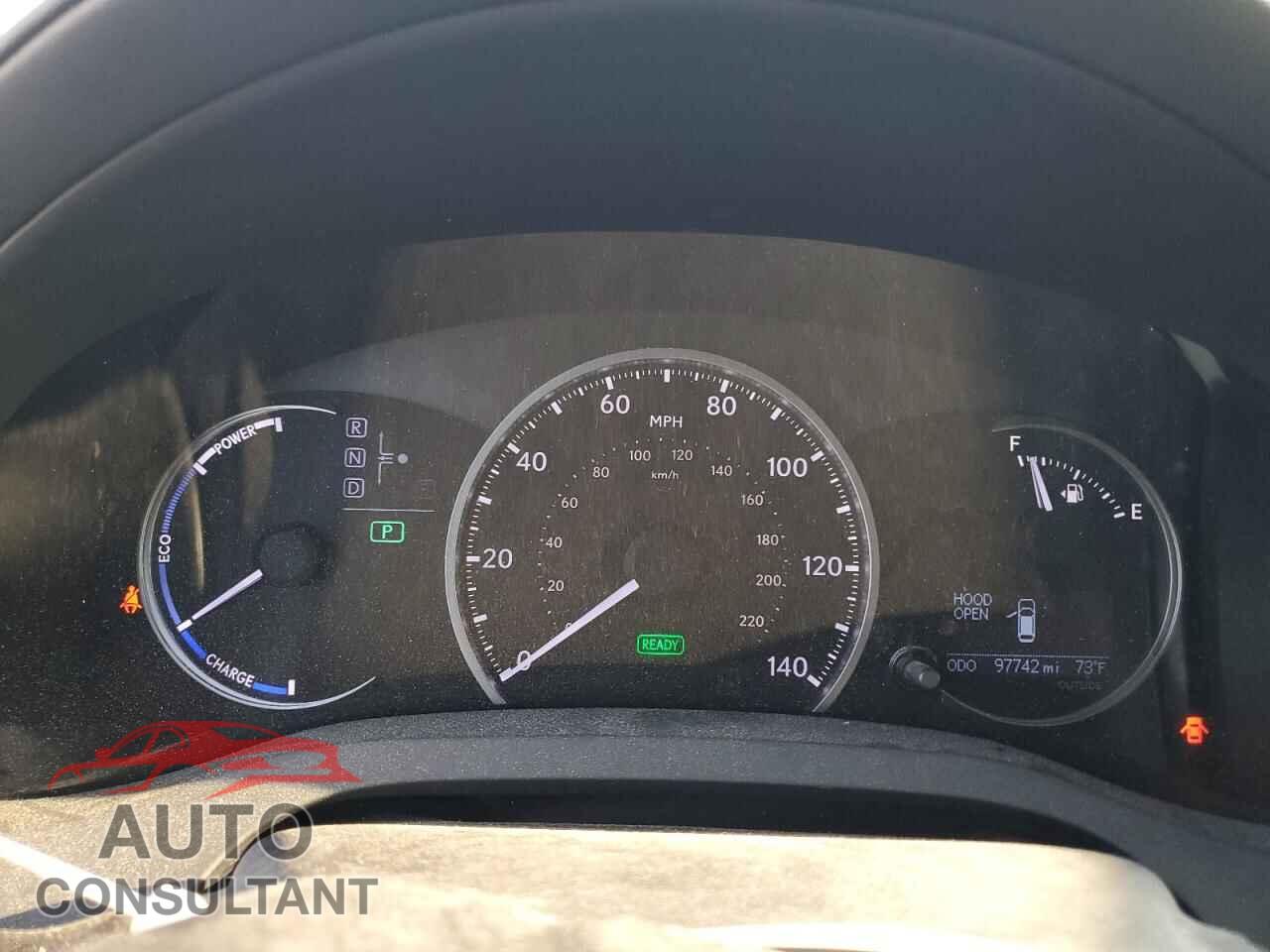 LEXUS CT 200 2013 - JTHKD5BH4D2147055