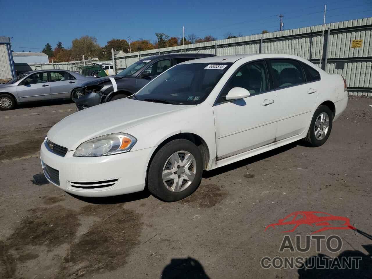 CHEVROLET IMPALA 2011 - 2G1WF5EK9B1152097