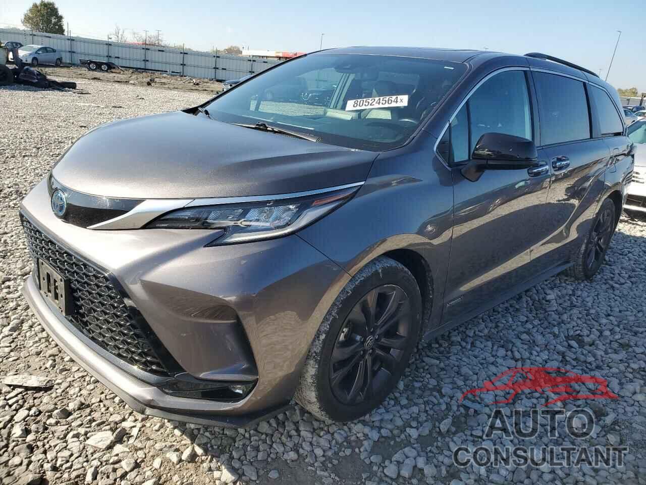 TOYOTA SIENNA 2021 - 5TDDRKEC7MS007925