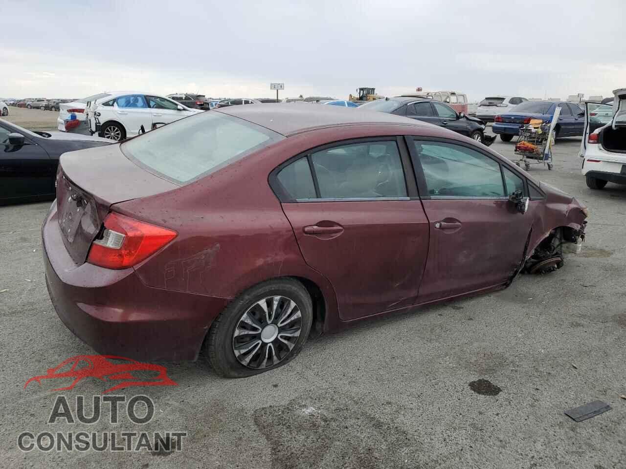 HONDA CIVIC 2012 - 19XFB2F53CE330052