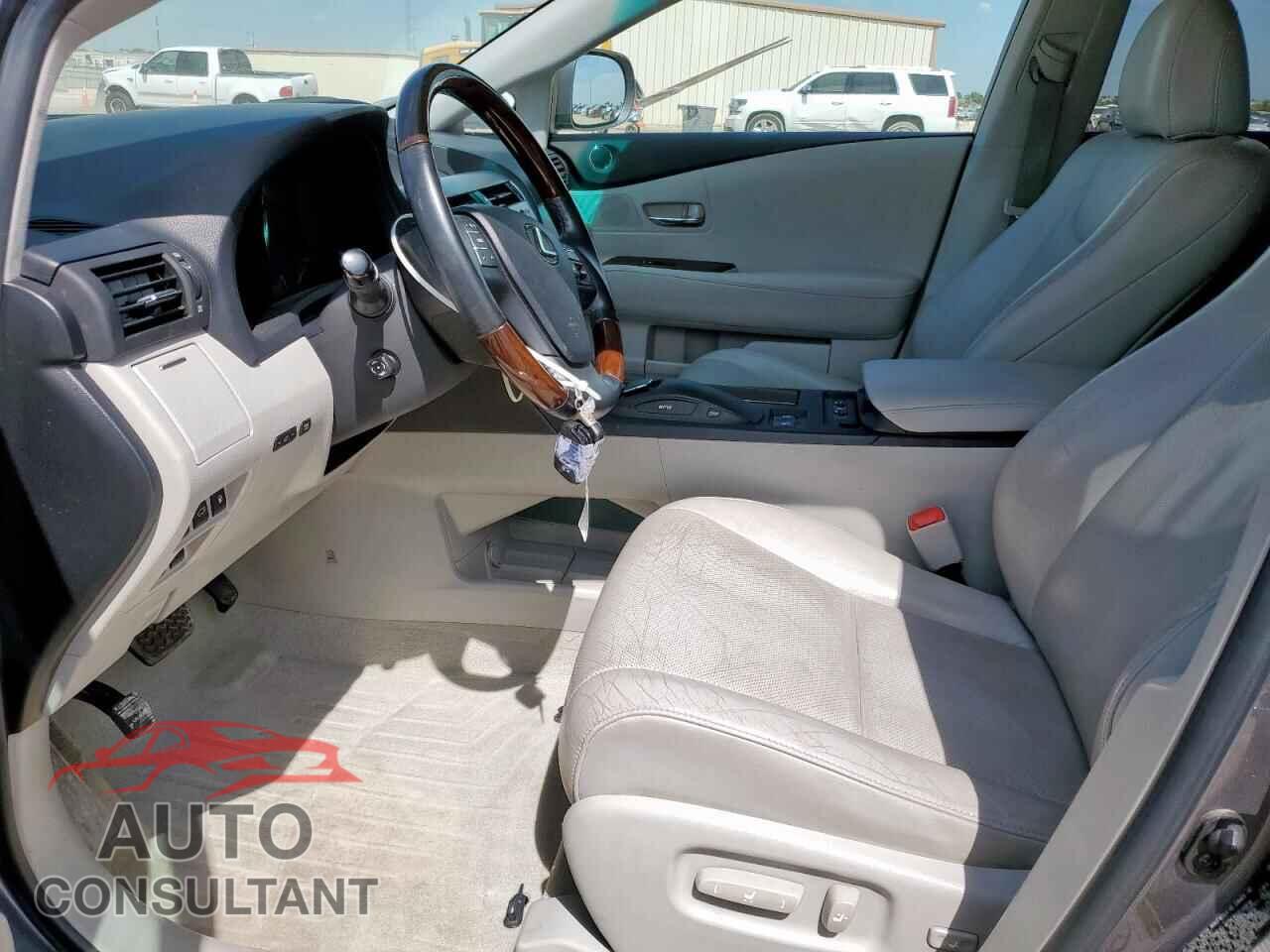 LEXUS RX350 2012 - 2T2BK1BA3CC122355