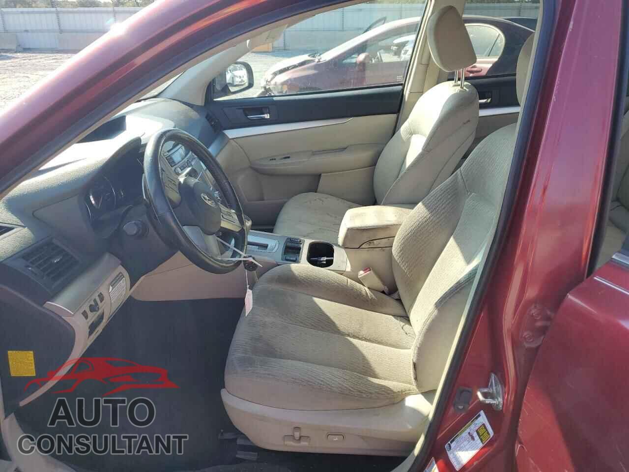 SUBARU OUTBACK 2011 - 4S4BRBCC4B3444995