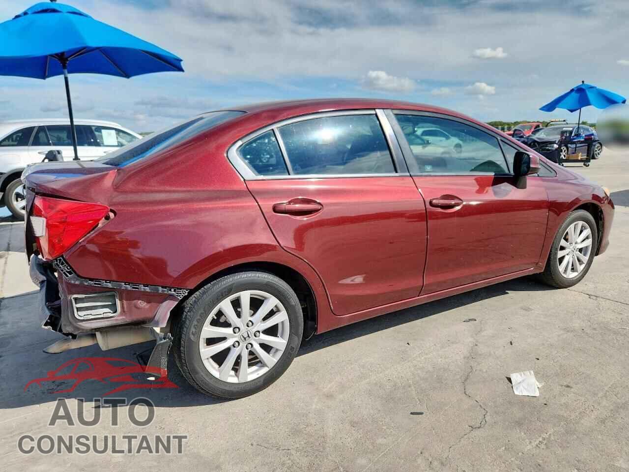 HONDA CIVIC 2012 - 2HGFB2F53CH606848