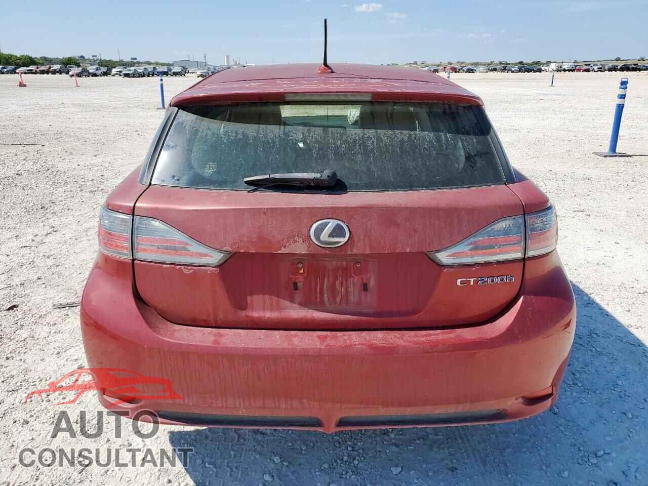 LEXUS CT 200 2013 - JTHKD5BH6D2126207