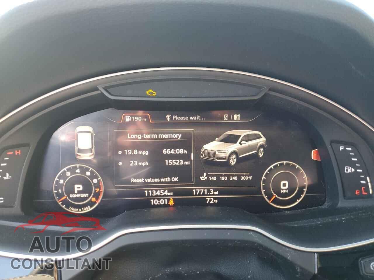 AUDI Q7 2017 - WA1LAAF71HD032846