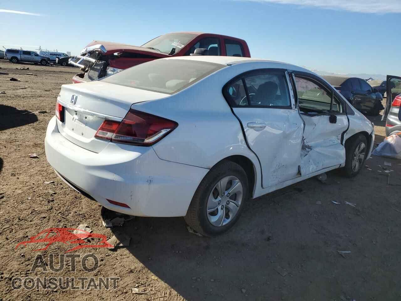 HONDA CIVIC 2013 - 19XFB2F52DE022646
