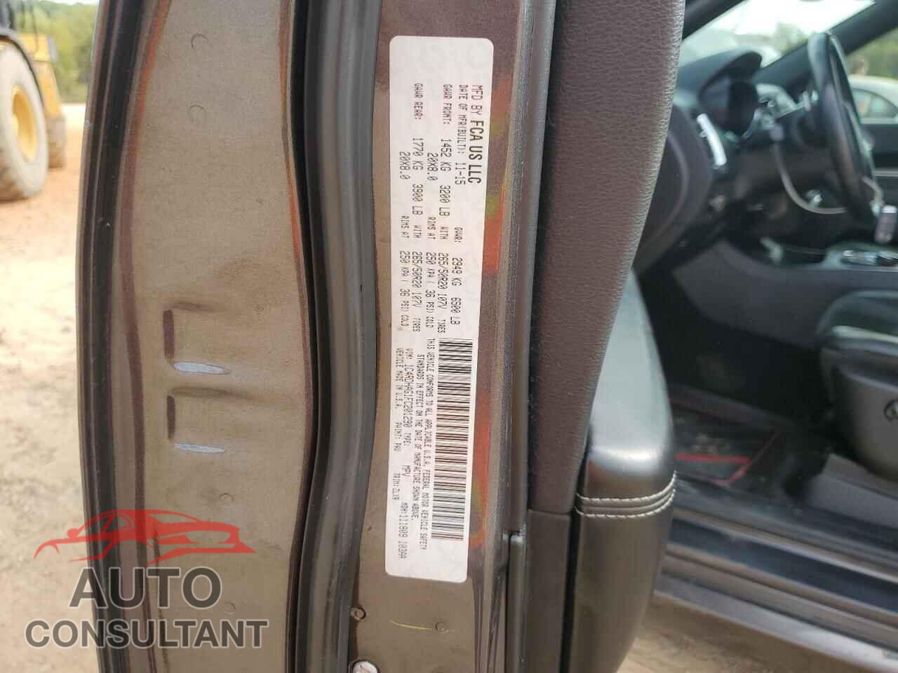 DODGE DURANGO 2015 - 1C4RDHAG1FC201290