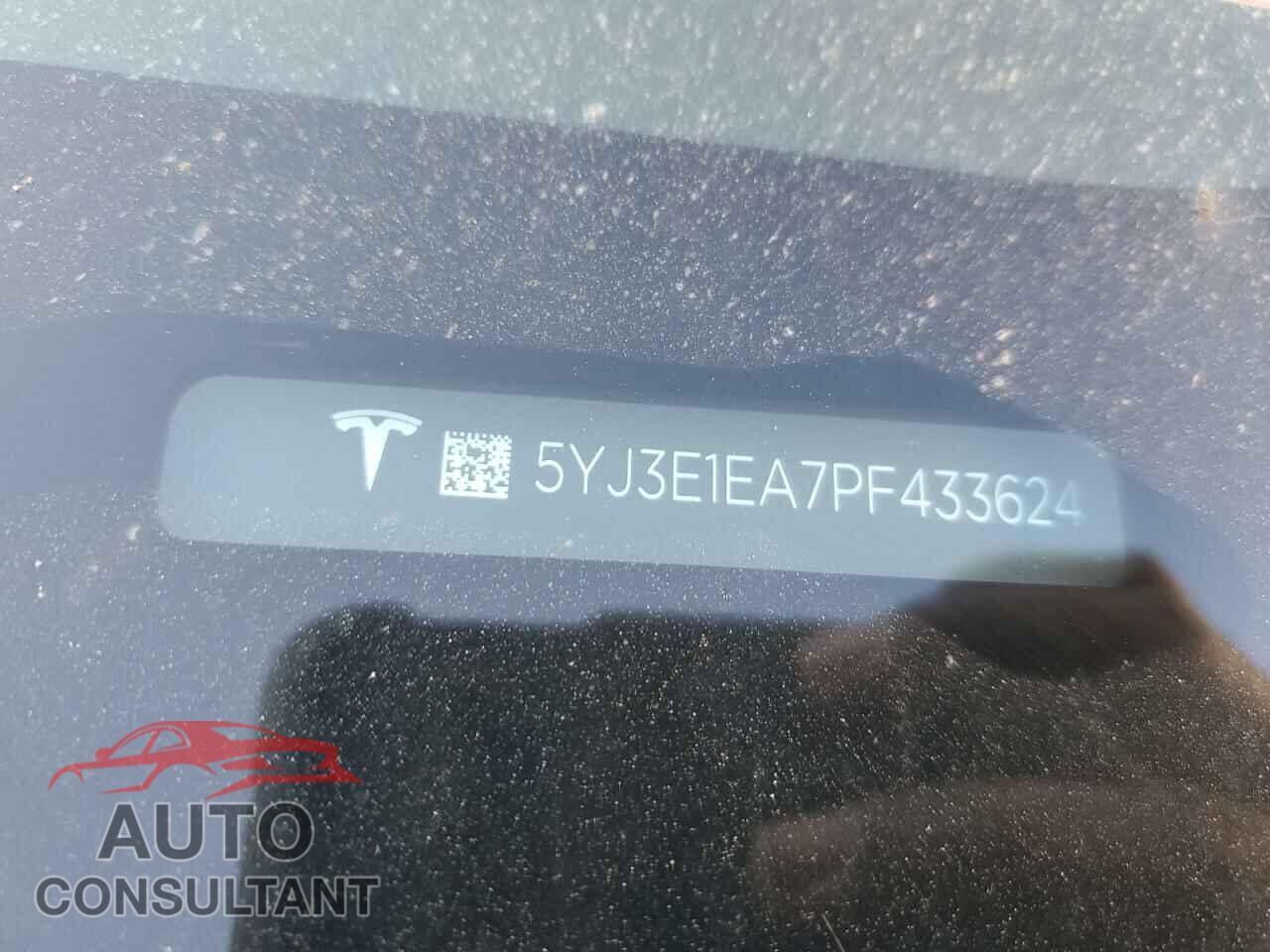 TESLA MODEL 3 2023 - 5YJ3E1EA7PF433624